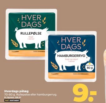 Netto Hverdags hamburgerryg tilbud