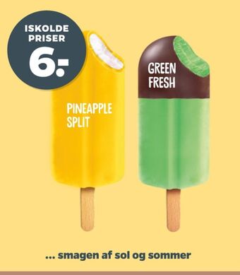 Pineapple split ispind