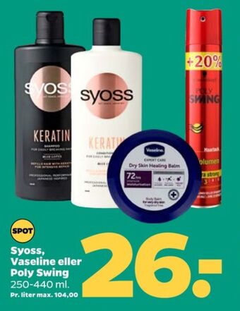 Netto Syoss shampoo tilbud