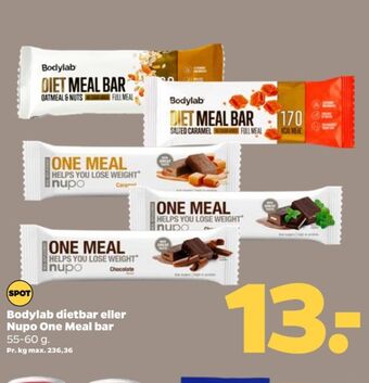 Netto Bodylab energibar tilbud