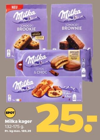 Netto Milka melblanding tilbud