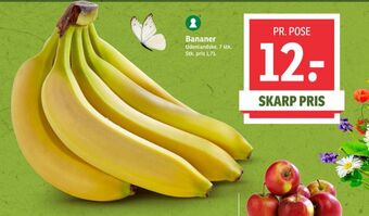 SPAR Ukendt bananer tilbud