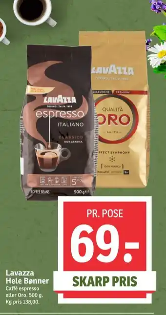 Qualita oro kaffebønner