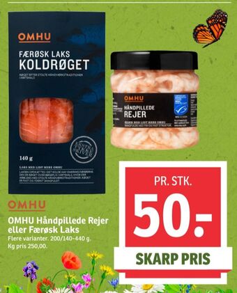 SPAR Omhu laks i skiver tilbud