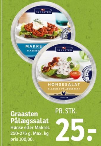 SPAR Graasten hønsesalat tilbud