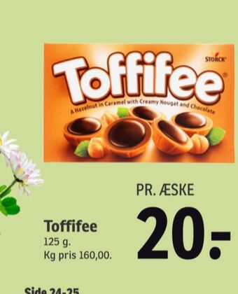 SPAR Toffifee dessertchokolade tilbud