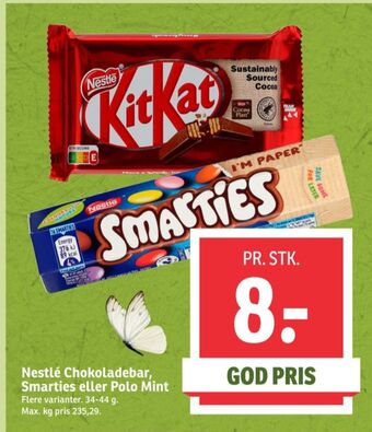 SPAR Smarties chokoladepastiller tilbud
