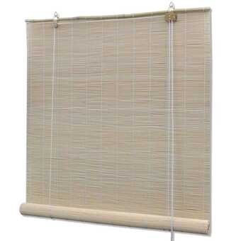 Bolig Center Rullegardin bambus 80 x 220 cm natur tilbud