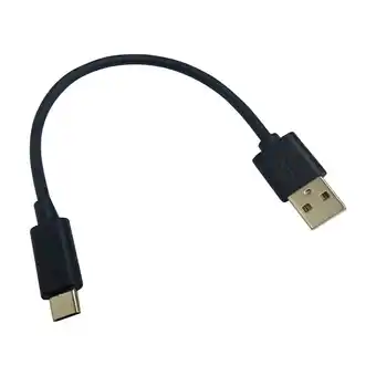 Eletra usb-usbc cable 0,2m bk