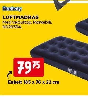 jem & fix Luftmadras tilbud