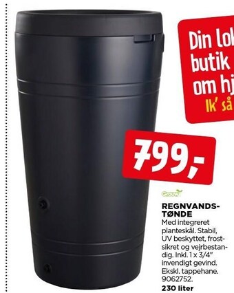 jem & fix Regnvandstønde tilbud