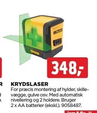Krydslaser
