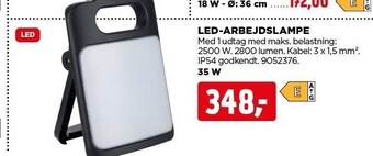 Led-arbejdslampe