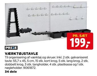 Værktøjstavle