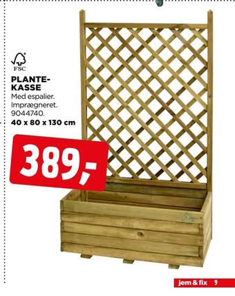 jem & fix Plantekasse tilbud