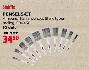 jem & fix Penselsæt tilbud