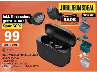 Power True wireless-øretelefoner tilbud