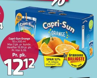 Fleggaard Capri-Sun Orange tilbud