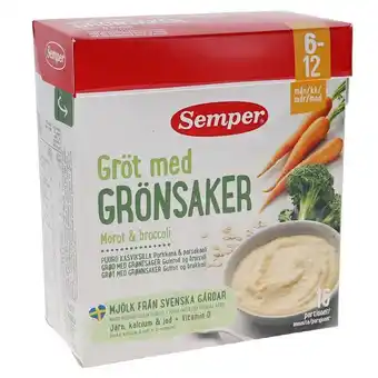Semper grød m. broccoli