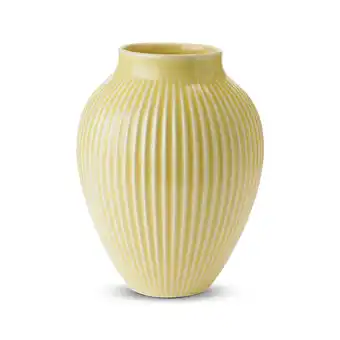 Kop & Kande Knabstrup vase lys gul 20 cm tilbud