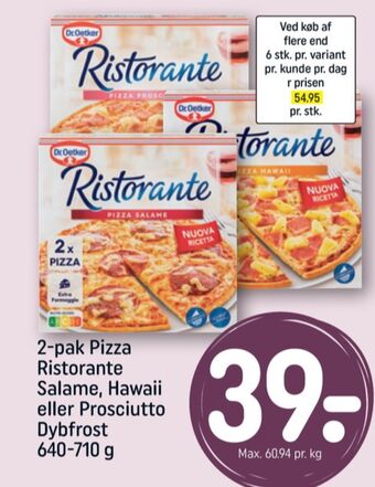 REMA 1000 Ristorante pizza tilbud