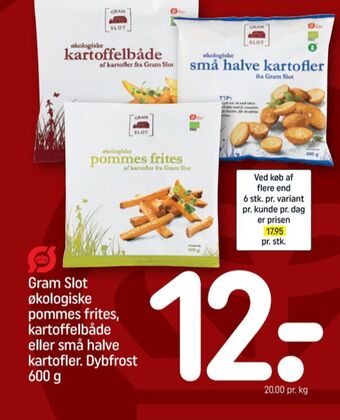 REMA 1000 Gram slot kartoffelprodukter tilbud