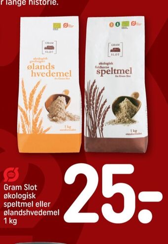 REMA 1000 Gram slot ølands hvedemel tilbud