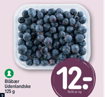 REMA 1000 Ukendt blåbær tilbud