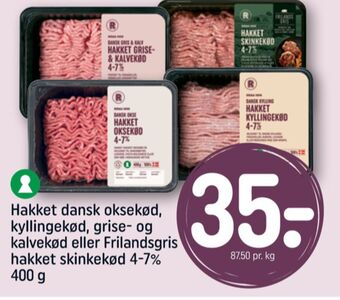 REMA 1000 Rema 1000 hakket kalv og grisekød tilbud