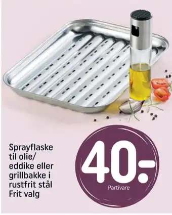 REMA 1000 Ukendt grillbakke tilbud