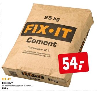 jem & fix Fix-it cement tilbud