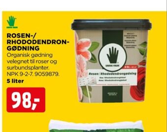 jem & fix Grønne fingre gødning tilbud
