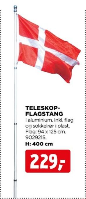 jem & fix Ukendt flagstang tilbud