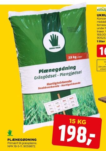 jem & fix Grønne fingre gødning tilbud