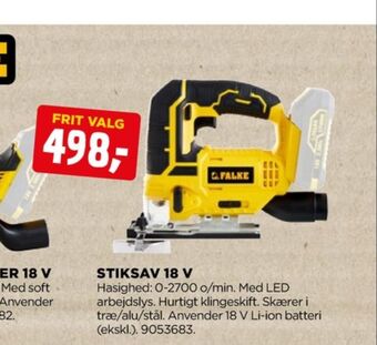 jem & fix Falke stiksav tilbud