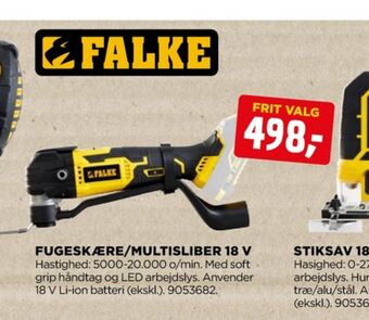 jem & fix Falke fugeskærer tilbud