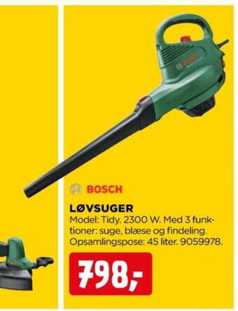 jem & fix Bosch løvsuger tilbud