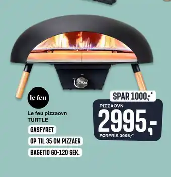 Skousen Le feu pizzaovn turtle tilbud