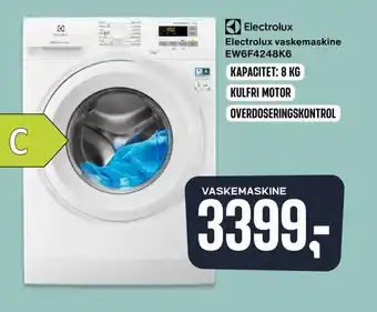 Skousen Electrolux vaskemaskine ew6f4248k6 tilbud