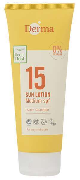 Rema 1000 Sollotion spf 15, 200 ml tilbud