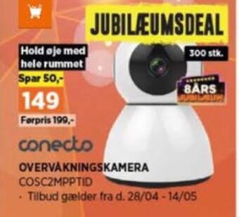 Power Conecto overvågningskamera tilbud