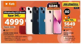 Power Iphone 13 mini mobiltelefon tilbud