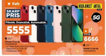 Power Iphone 13 mobiltelefon tilbud
