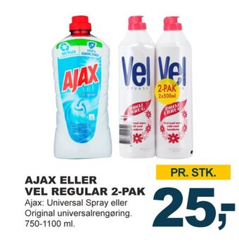 Let-Køb Ajax rengøring - universal tilbud