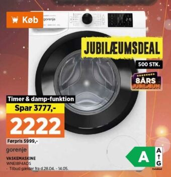 Gorenje vaskemaskine