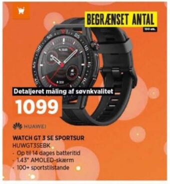Power Huawei smartwatch tilbud