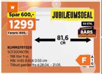 Power Senz fryseboks tilbud