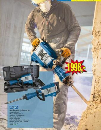 Harald Nyborg Nedbrydningshammer tilbud