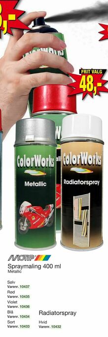 Harald Nyborg Spraymaling 400 ml tilbud