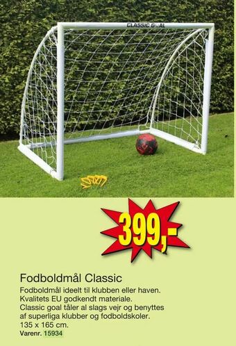 Harald Nyborg Fodboldmål Classic tilbud